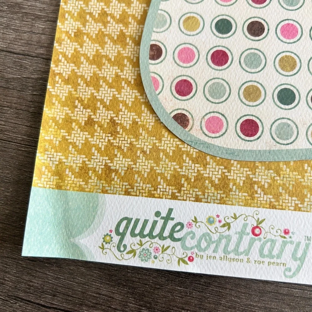Crate Paper Sweet Branch & Quite Contrary Little Miss Muffet Scrapbook Kits‎